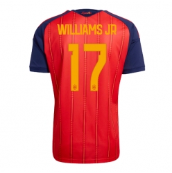Spanien Nico Williams #17 Heimtrikot WM 2026 Kurzarm