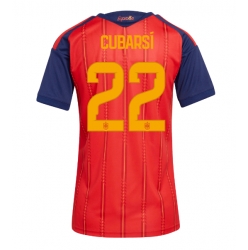 Spanien Pau Cubarsi #22 Heimtrikot Frauen WM 2026 Kurzarm