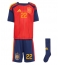 Spanien Pau Cubarsi #22 Heimtrikot Kinder WM 2026 Kurzarm (+ kurze hosen)
