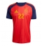 Spanien Pau Cubarsi #22 Heimtrikot WM 2026 Kurzarm Spanien Pau Cubarsi #22 Heimtrikot WM 2026 Kurzarm