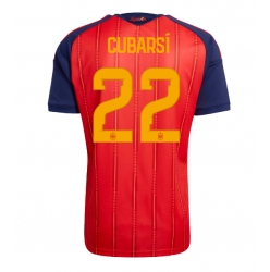 Spanien Pau Cubarsi #22 Heimtrikot WM 2026 Kurzarm
