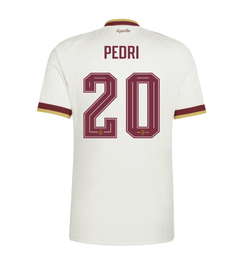 Spanien Pedri Gonzalez #20 Auswärtstrikot WM 2026 Kurzarm Spanien Pedri Gonzalez #20 Auswärtstrikot WM 2026 Kurzarm
