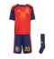 Spanien Pedri Gonzalez #20 Heimtrikot Kinder WM 2026 Kurzarm (+ kurze hosen)