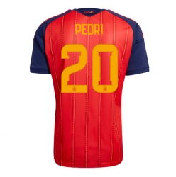 Spanien Pedri Gonzalez #20 Heimtrikot WM 2026 Kurzarm