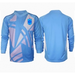 Spanien Torwart Heimtrikot EM 2024 Langarm