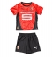 Stade Rennais Heimtrikot Kinder 2024-25 Kurzarm (+ kurze hosen)
