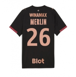 Stade Rennais Quentin Merlin #26 3rd trikot 2025-26 Kurzarm