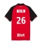Stade Rennais Quentin Merlin #26 Heimtrikot 2025-26 Kurzarm