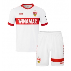Stuttgart Heimtrikot Kinder 2024-25 Kurzarm (+ kurze hosen)