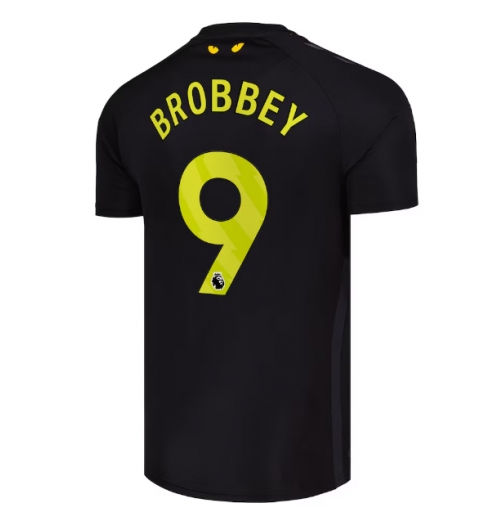Sunderland Brian Brobbey #9 Auswärtstrikot 2025-26 Kurzarm Sunderland Brian Brobbey #9 Auswärtstrikot 2025-26 Kurzarm