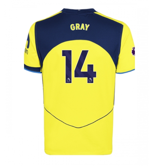 Tottenham Hotspur Archie Gray #14 3rd trikot 2025-26 Kurzarm Tottenham Hotspur Archie Gray #14 3rd trikot 2025-26 Kurzarm