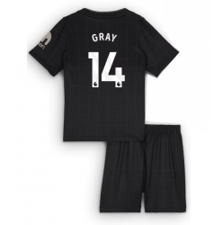 Tottenham Hotspur Archie Gray #14 Auswärtstrikot Kinder 2025-26 Kurzarm (+ kurze hosen)