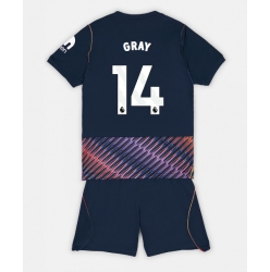 Tottenham Hotspur Archie Gray #14 Auswärtstrikot Kinder 2026-27 Kurzarm (+ kurze hosen)
