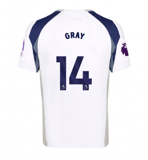 Tottenham Hotspur Archie Gray #14 Heimtrikot 2025-26 Kurzarm Tottenham Hotspur Archie Gray #14 Heimtrikot 2025-26 Kurzarm