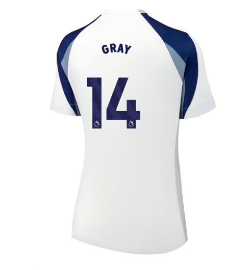 Tottenham Hotspur Archie Gray #14 Heimtrikot Frauen 2025-26 Kurzarm Tottenham Hotspur Archie Gray #14 Heimtrikot Frauen 2025-26 Kurzarm