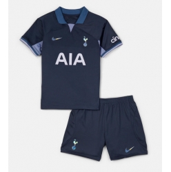 Tottenham Hotspur Auswärtstrikot Kinder 2023-24 Kurzarm (+ kurze hosen)