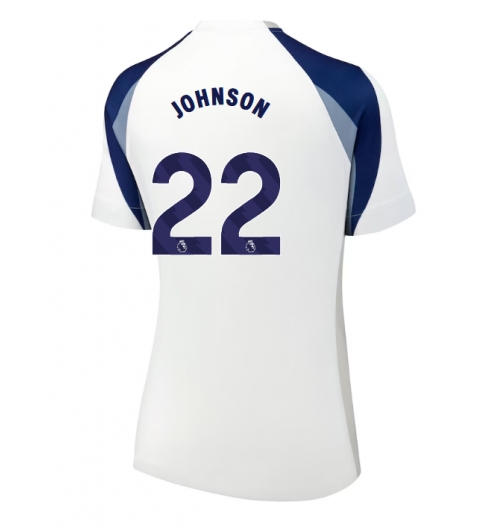 Tottenham Hotspur Brennan Johnson #22 Heimtrikot Frauen 2025-26 Kurzarm Tottenham Hotspur Brennan Johnson #22 Heimtrikot Frauen 2025-26 Kurzarm