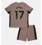 Tottenham Hotspur Cristian Romero #17 3rd trikot Kinder 2023-24 Kurzarm (+ kurze hosen)