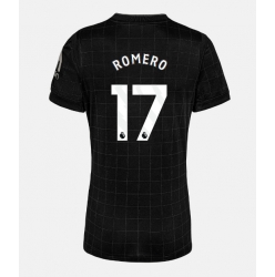 Tottenham Hotspur Cristian Romero #17 Auswärtstrikot Frauen 2025-26 Kurzarm