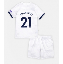 Tottenham Hotspur Dejan Kulusevski #21 Heimtrikot Kinder 2023-24 Kurzarm (+ kurze hosen)