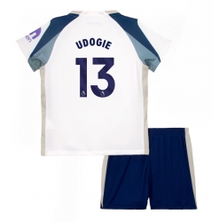 Tottenham Hotspur Destiny Udogie #13 Heimtrikot Kinder 2025-26 Kurzarm (+ kurze hosen)