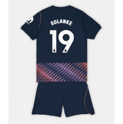 Tottenham Hotspur Dominic Solanke #19 Auswärtstrikot Kinder 2026-27 Kurzarm (+ kurze hosen)
