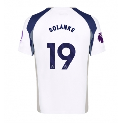 Tottenham Hotspur Dominic Solanke #19 Heimtrikot 2025-26 Kurzarm