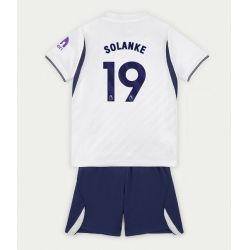 Tottenham Hotspur Dominic Solanke #19 Heimtrikot Kinder 2026-27 Kurzarm (+ kurze hosen)