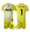 Tottenham Hotspur Guglielmo Vicario #1 Torwart 3rd trikot Kinder 2025-26 Kurzarm (+ kurze hosen)