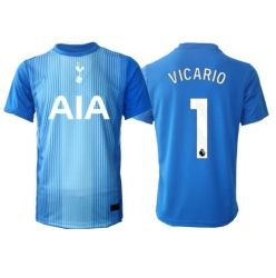 Tottenham Hotspur Guglielmo Vicario #1 Torwart Auswärtstrikot 2025-26 Kurzarm
