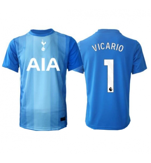 Tottenham Hotspur Guglielmo Vicario #1 Torwart Auswärtstrikot 2025-26 Kurzarm Tottenham Hotspur Guglielmo Vicario #1 Torwart Auswärtstrikot 2025-26 Kurzarm