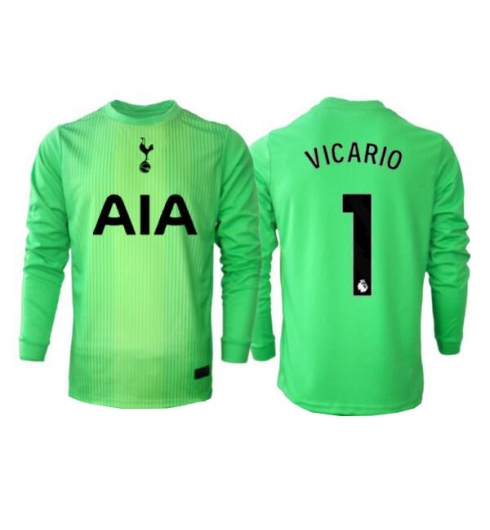 Tottenham Hotspur Guglielmo Vicario #1 Torwart Heimtrikot 2025-26 Langarm Tottenham Hotspur Guglielmo Vicario #1 Torwart Heimtrikot 2025-26 Langarm