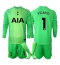 Tottenham Hotspur Guglielmo Vicario #1 Torwart Heimtrikot Kinder 2025-26 Langarm (+ kurze hosen)