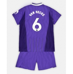 Tottenham Hotspur Jan Paul van Hecke #6 3rd trikot Kinder 2026-27 Kurzarm (+ kurze hosen)