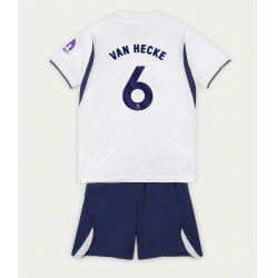 Tottenham Hotspur Jan Paul van Hecke #6 Heimtrikot Kinder 2026-27 Kurzarm (+ kurze hosen)