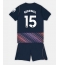 Tottenham Hotspur Lucas Bergvall #15 Auswärtstrikot Kinder 2026-27 Kurzarm (+ kurze hosen)