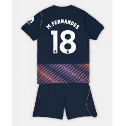 Tottenham Hotspur Mateus Fernandes #18 Auswärtstrikot Kinder 2026-27 Kurzarm (+ kurze hosen)