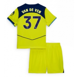 Tottenham Hotspur Micky van de Ven #37 3rd trikot Kinder 2025-26 Kurzarm (+ kurze hosen)