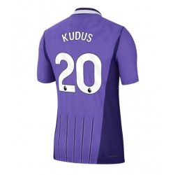 Tottenham Hotspur Mohammed Kudus #20 3rd trikot 2026-27 Kurzarm