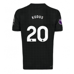 Tottenham Hotspur Mohammed Kudus #20 Auswärtstrikot 2025-26 Kurzarm