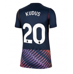 Tottenham Hotspur Mohammed Kudus #20 Auswärtstrikot Frauen 2026-27 Kurzarm