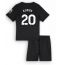 Tottenham Hotspur Mohammed Kudus #20 Auswärtstrikot Kinder 2025-26 Kurzarm (+ kurze hosen)