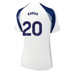 Tottenham Hotspur Mohammed Kudus #20 Heimtrikot Frauen 2025-26 Kurzarm