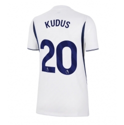 Tottenham Hotspur Mohammed Kudus #20 Heimtrikot Frauen 2026-27 Kurzarm