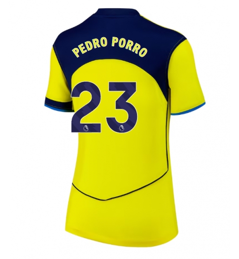 Tottenham Hotspur Pedro Porro #23 3rd trikot Frauen 2025-26 Kurzarm Tottenham Hotspur Pedro Porro #23 3rd trikot Frauen 2025-26 Kurzarm