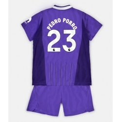 Tottenham Hotspur Pedro Porro #23 3rd trikot Kinder 2026-27 Kurzarm (+ kurze hosen)