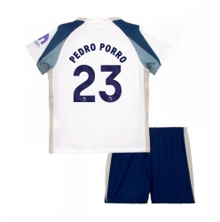 Tottenham Hotspur Pedro Porro #23 Heimtrikot Kinder 2025-26 Kurzarm (+ kurze hosen)