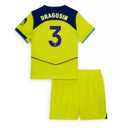 Tottenham Hotspur Radu Dragusin #3 3rd trikot Kinder 2025-26 Kurzarm (+ kurze hosen)