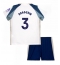 Tottenham Hotspur Radu Dragusin #3 Heimtrikot Kinder 2025-26 Kurzarm (+ kurze hosen)