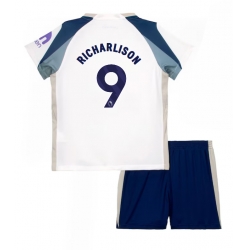 Tottenham Hotspur Richarlison #9 Heimtrikot Kinder 2025-26 Kurzarm (+ kurze hosen)